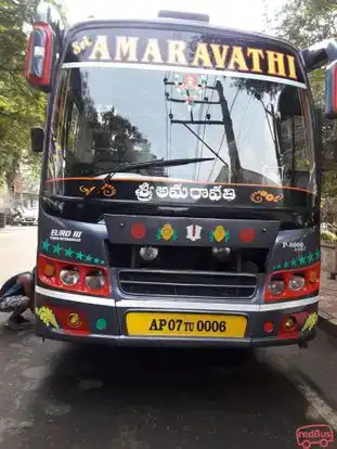 Sri  Amaravathi  Travels Bus-Front Image