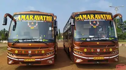 Sri  Amaravathi  Travels Bus-Front Image