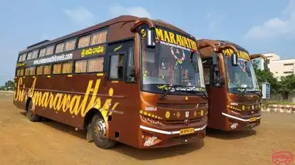 Sri  Amaravathi  Travels Bus-Side Image