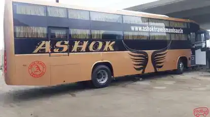 Ashok Travels Bus-Front Image