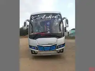 Ashok Travels Bus-Front Image