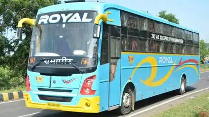 Royal      Travels Bus-Front Image