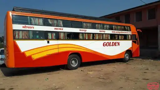 New Golden Travels Bus-Front Image