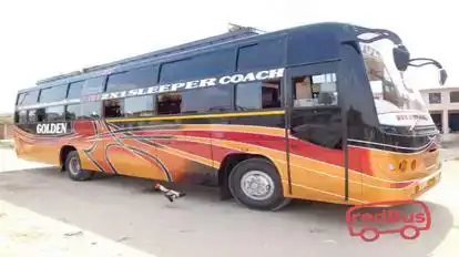 New Golden Travels Bus-Front Image