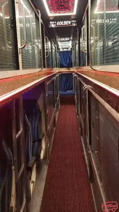 New Golden Travels Bus-Seats layout Image