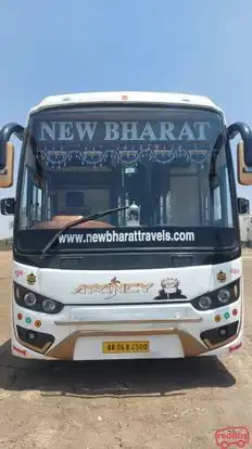 New  Bharat  Travels Bus-Front Image