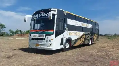 New  Bharat  Travels Bus-Front Image