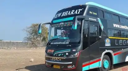 New  Bharat  Travels Bus-Front Image