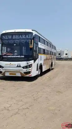 New  Bharat  Travels Bus-Front Image