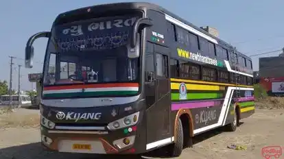 New  Bharat  Travels Bus-Front Image