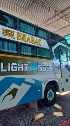 New  Bharat  Travels Bus-Side Image