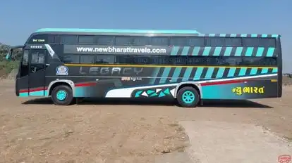 New  Bharat  Travels Bus-Side Image