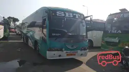 Sagunthala Bus Travles SBT Bus-Side Image