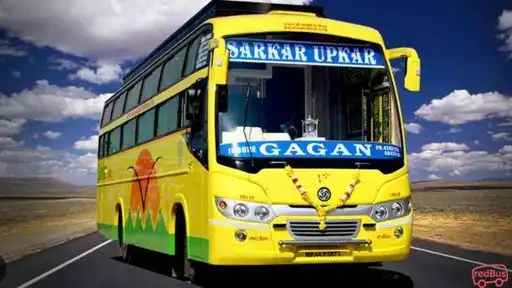 Gagan     Travels Bus-Front Image