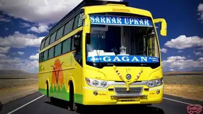 Gagan     Travels Bus-Front Image