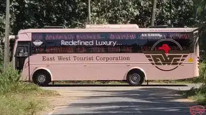 East West Travels Bus-Front Image