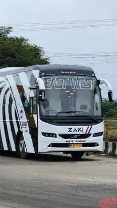 East West Travels Bus-Front Image