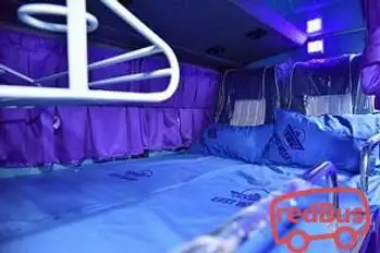 East West Travels Bus-Front Image