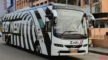 East West Travels Bus-Front Image