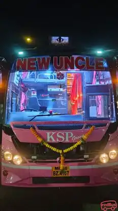 New Uncle Travels Bus-Front Image