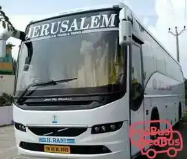 Jerusalem  Travels Bus-Side Image