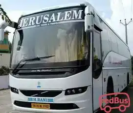 Jerusalem  Travels Bus-Side Image