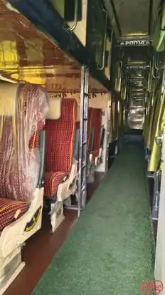 Pooja      Travels Bus-Seats layout Image