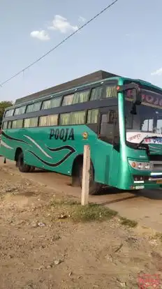 Pooja      Travels Bus-Side Image