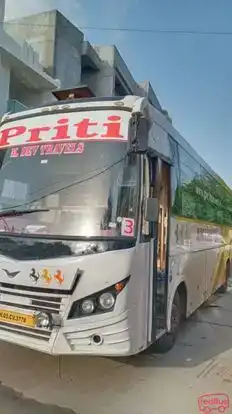 Priti Travels Bus-Front Image