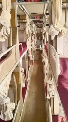 Priti Travels Bus-Seats layout Image