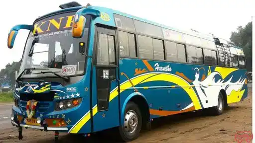 KNR Tours & Travels Bus-Front Image