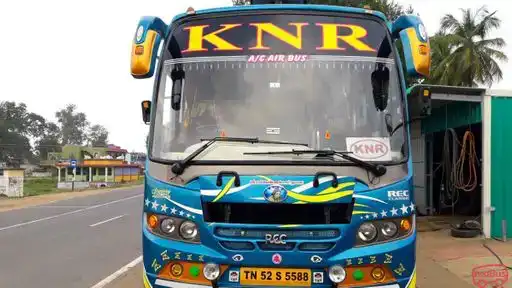 KNR Tours & Travels Bus-Front Image