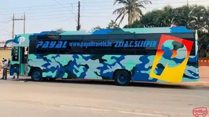 Payal Travels Durg Bus-Side Image