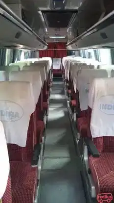 Indhira  Travels Bus-Seats layout Image