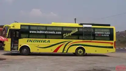 Indhira  Travels Bus-Side Image