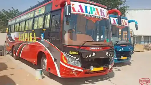 Kalpaka Travels Bus-Front Image