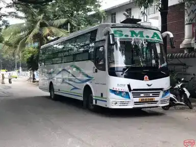 SMA Travels Bus-Front Image