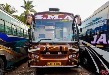 SMA Travels Bus-Front Image