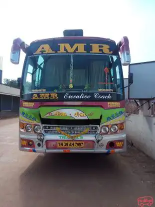 New SKN Tours & Travels Bus-Front Image