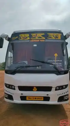 New SKN Tours & Travels Bus-Front Image