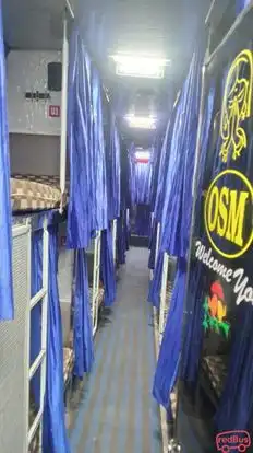 OSM  Travels Bus-Seats layout Image