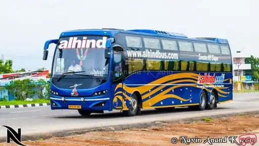 Alhind Tours and Travels Pvt Ltd Bus-Front Image
