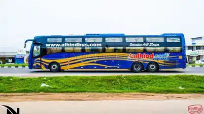 Alhind Tours and Travels Pvt Ltd Bus-Side Image