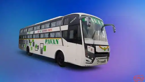 Pavan Travels Junagadh Bus-Front Image