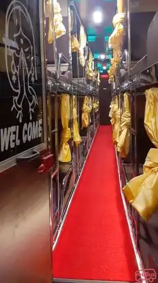 Aashu Ruchi Tours and Travels Bus-Seats layout Image