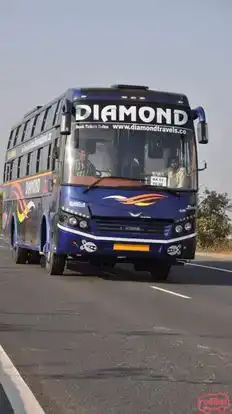 Diamond Travels Bus-Front Image