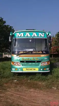 Maan   Travels Bus-Front Image