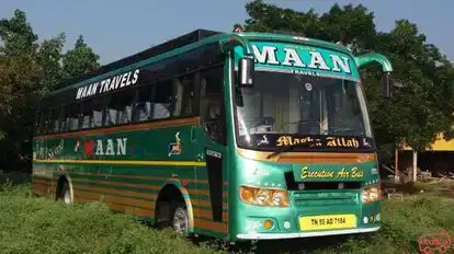 Maan   Travels Bus-Side Image