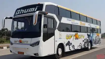 Bhumi travels Bus-Side Image