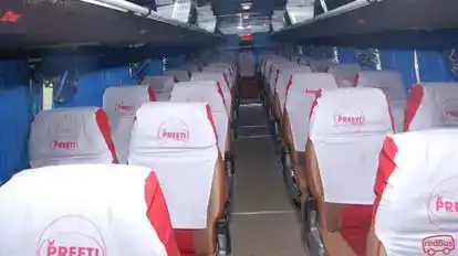 Preeti Tours and Travels Bus-Seats layout Image